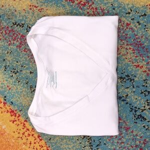 Tommy John Men's White V-Neck Tee